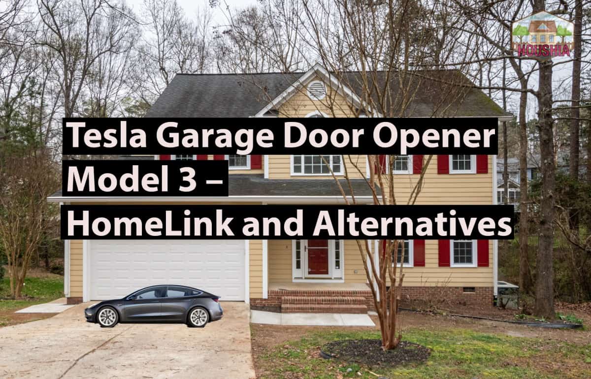 Tesla Garage Door Opener Model 3 – HomeLink and Alternatives