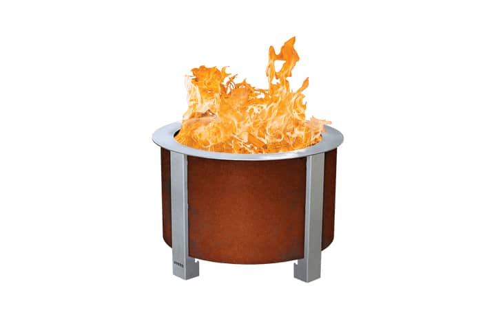 6 Popular Fire Pit Brands Made In, Amish Made Fire Pit With Grill Attachment